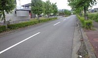 グリーンヒル久居 幹線道路