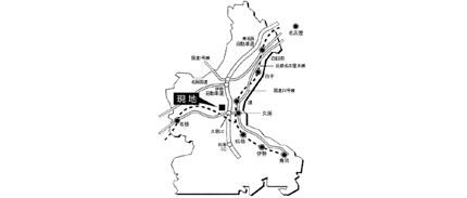 グリーンヒル久居 案内図